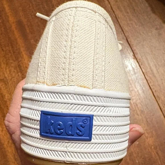 Keds Cream Canvas Sneakers - Picture 5 of 6